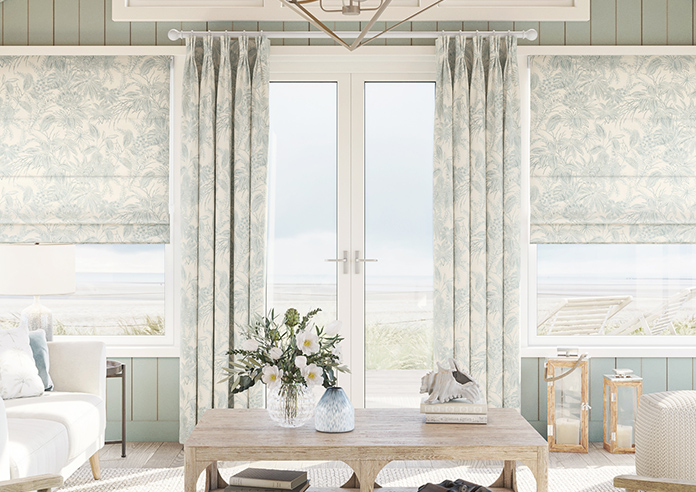 Maui, Slate - Made to Measure Curtains - Image 3